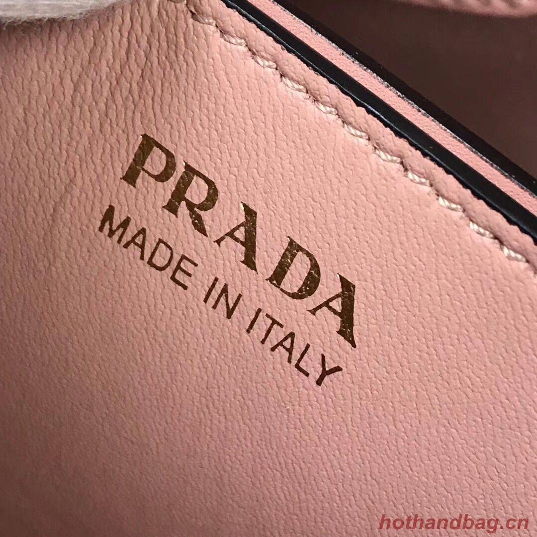 Prada Double Medium bag 1BA210 Pink