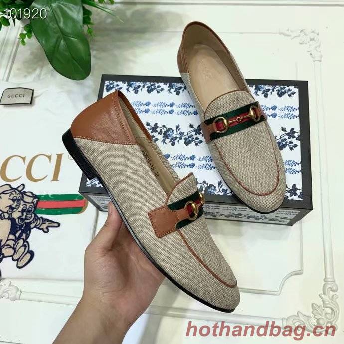 Gucci Womens Horsebit loafer with Web GG1521BL-1