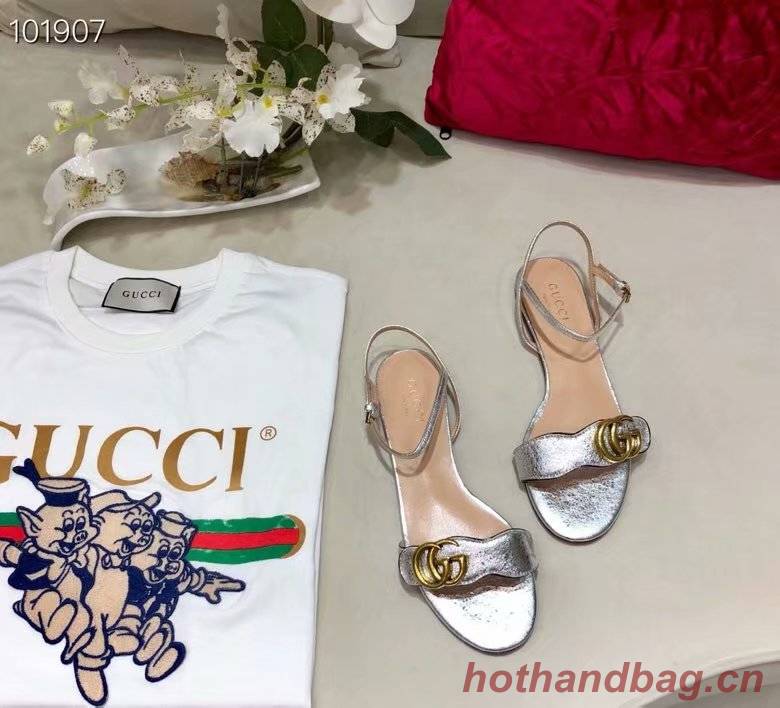 Gucci Leather Double G sandal GG1533BL-4