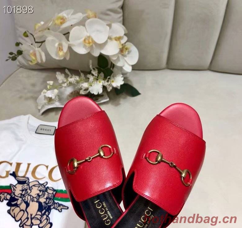 Gucci Leather slipper GG1535BL-3