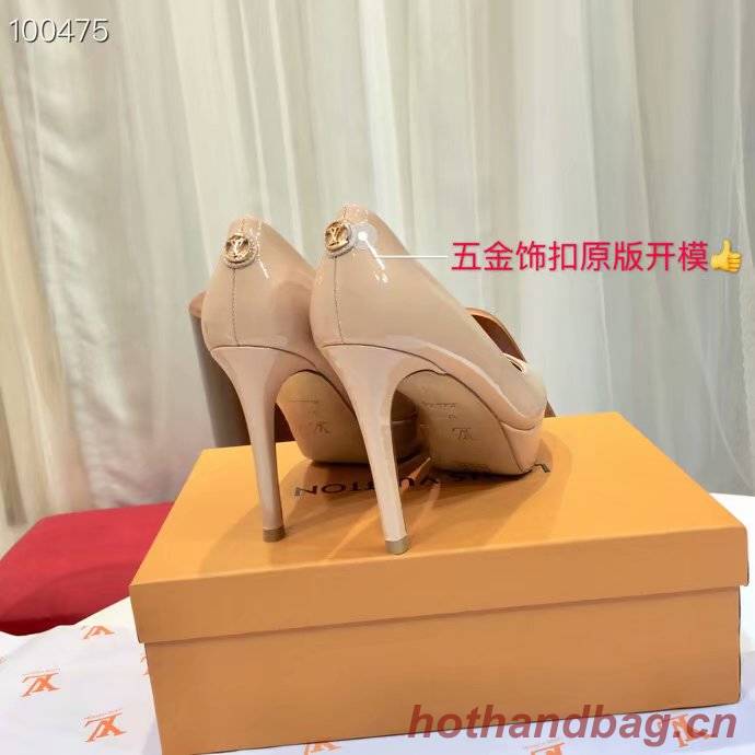 Louis Vuitton lady leather Shoes LV954SY-1 10.5CM height