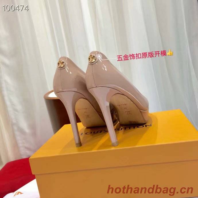 Louis Vuitton lady leather Shoes LV954SY-2 10.5CM height