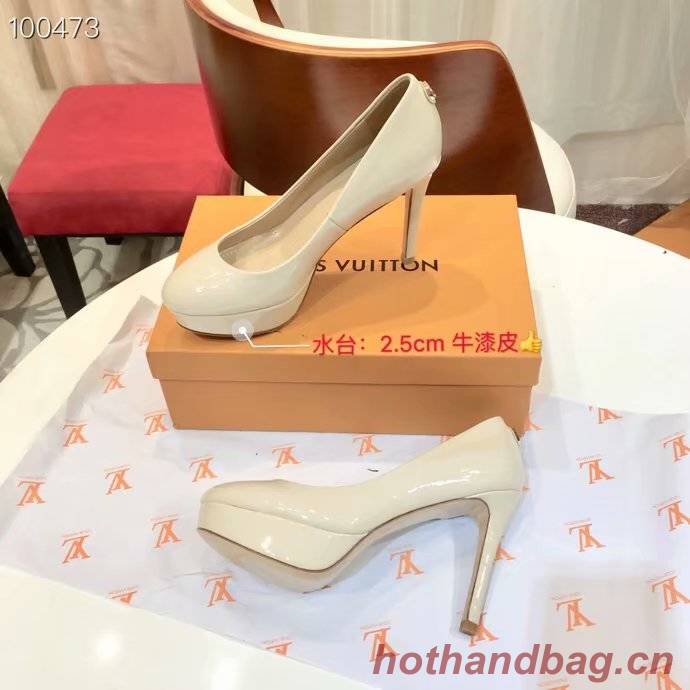 Louis Vuitton lady leather Shoes LV954SY-3 10.5CM height