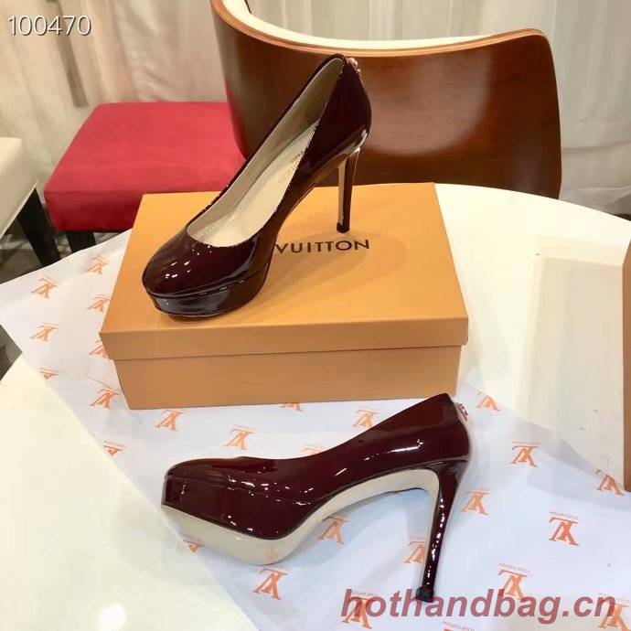 Louis Vuitton lady leather Shoes LV954SY-5 10.5CM height