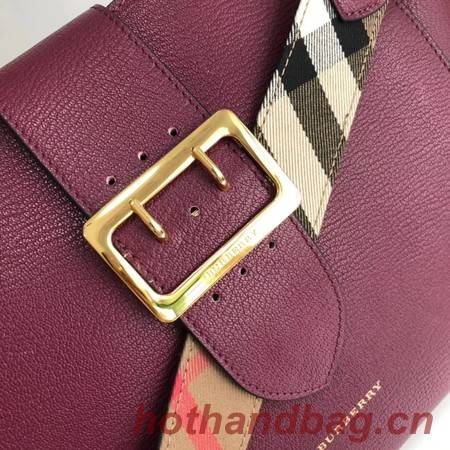 BURBERRY Medium Banner tote bag 0221 Burgendy