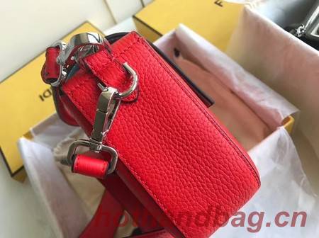 Fendi BAGUETTE Shoulder Bag 8BR600 red