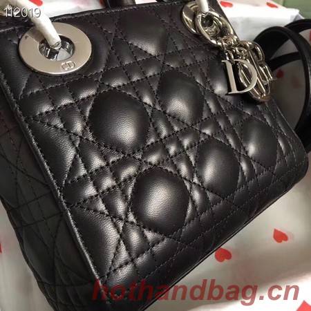 MINI LADY DIOR-TAS VAN LAMSLEER CAL44500 black