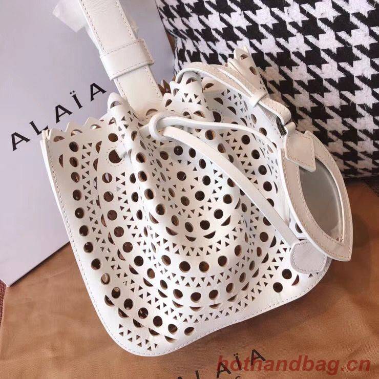 Alaia Openwork Original Leather Tote Bag A3659