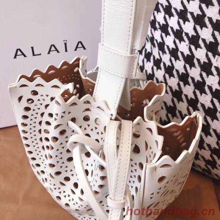 Alaia Openwork Original Leather Tote Bag A3659