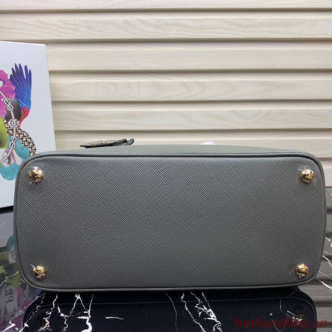 Prada Galleria Saffiano Leather Bag 1BA232 Grey