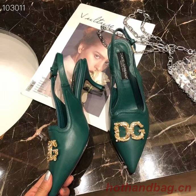 Dolce & Gabbana 6CM High Heels Shoes DG446SJC-1