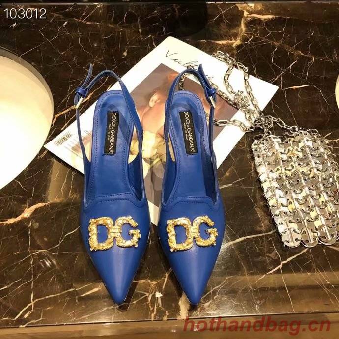 Dolce & Gabbana 6CM High Heels Shoes DG446SJC-3