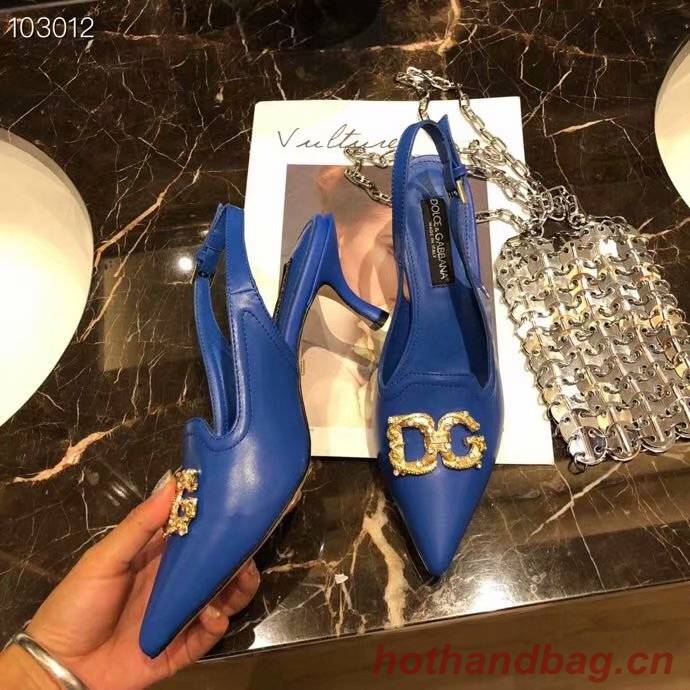 Dolce & Gabbana 6CM High Heels Shoes DG446SJC-3