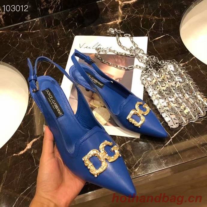 Dolce & Gabbana 6CM High Heels Shoes DG446SJC-3