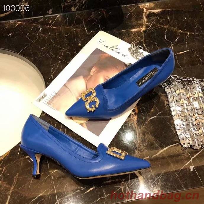 Dolce & Gabbana 6CM High Heels Shoes DG447SJC-1