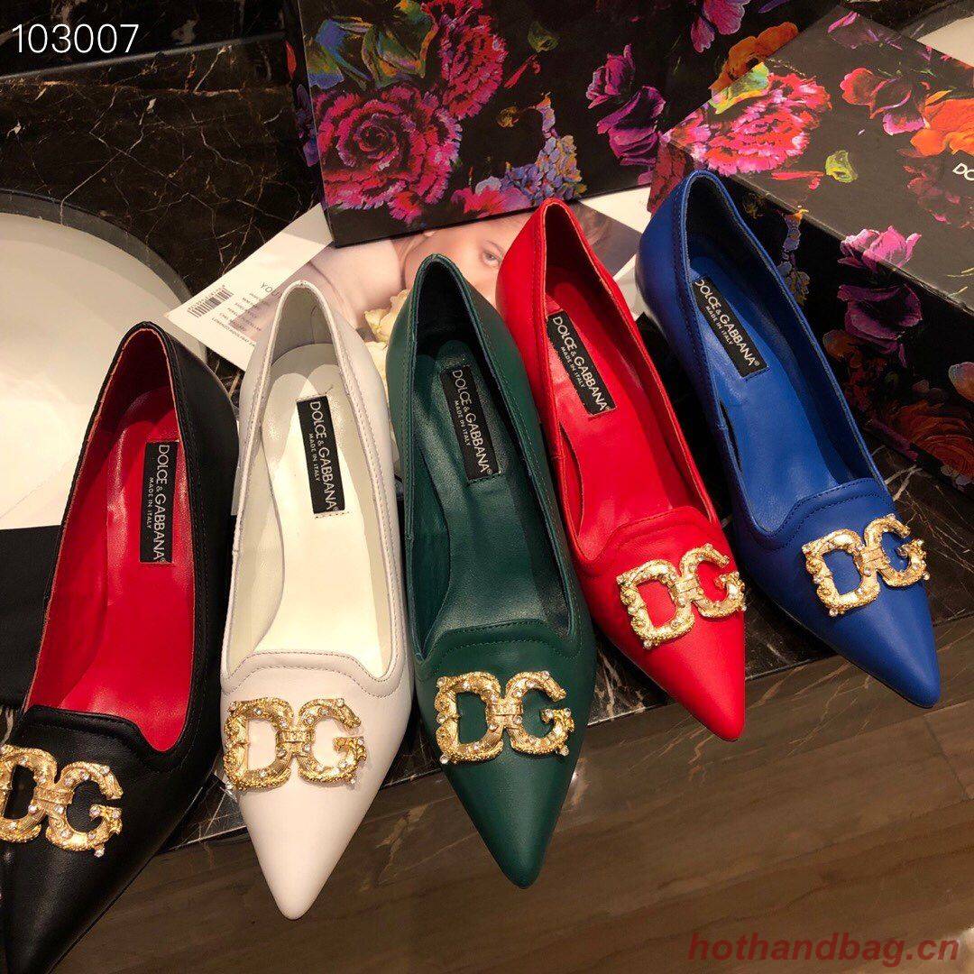 Dolce & Gabbana 6CM High Heels Shoes DG447SJC-5