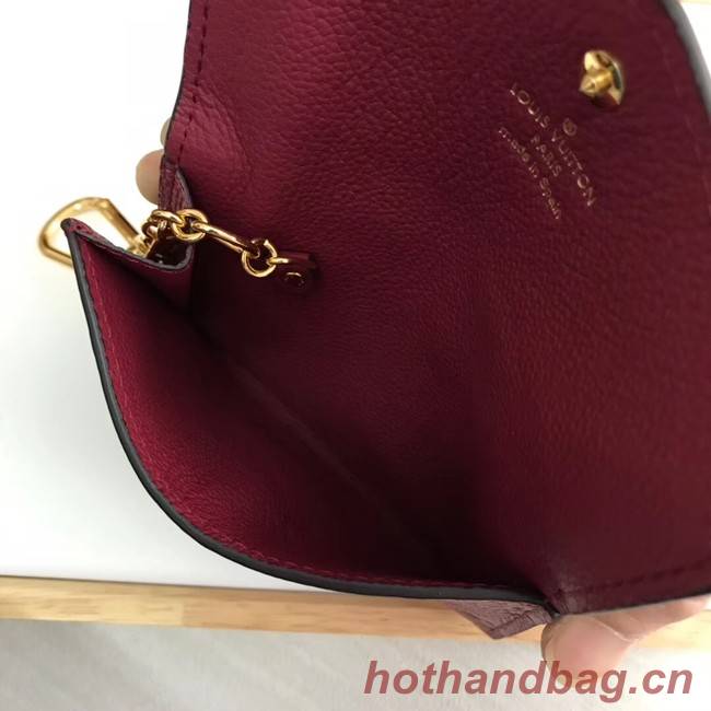 Louis Vuitton card holder N60633 purplish