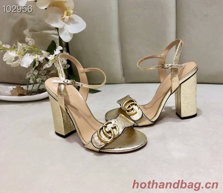 Gucci 10CM High Heels Shoes GG1559BL-1