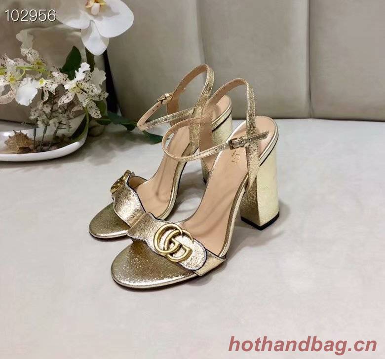 Gucci 10CM High Heels Shoes GG1559BL-1