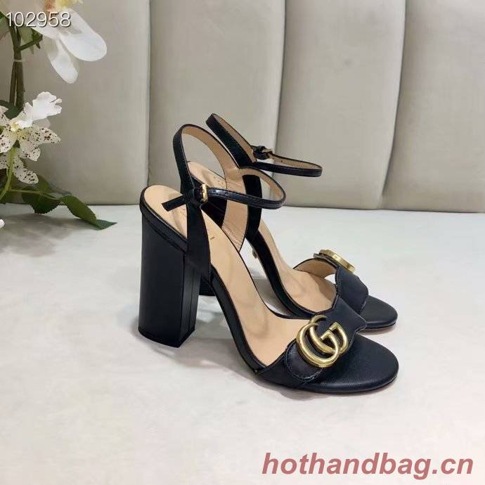 Gucci 10CM High Heels Shoes GG1559BL-3