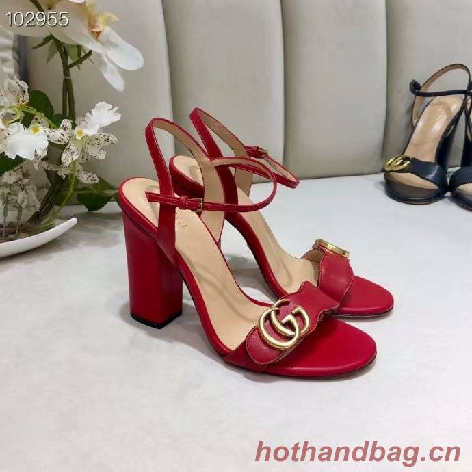 Gucci 10CM High Heels Shoes GG1559BL-4