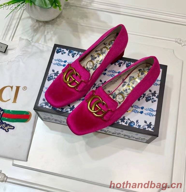 Gucci 5.5CM High Heels Shoes GG1562BL-4