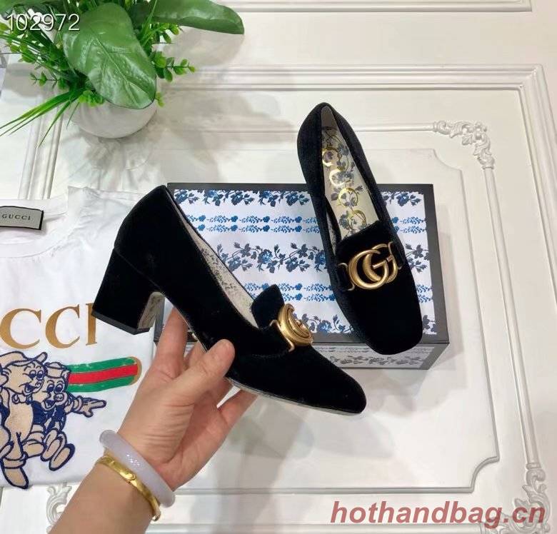 Gucci 5.5CM High Heels Shoes GG1562BL-5