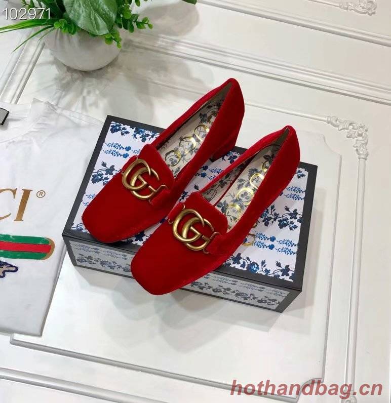 Gucci 5.5CM High Heels Shoes GG1562BL-6