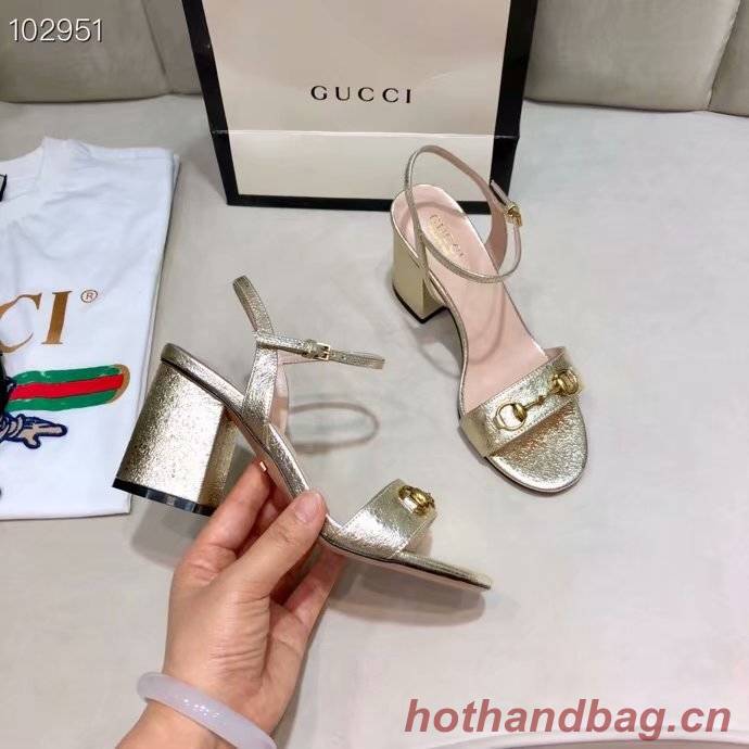 Gucci 7CM High Heels Shoes GG1557BL-1