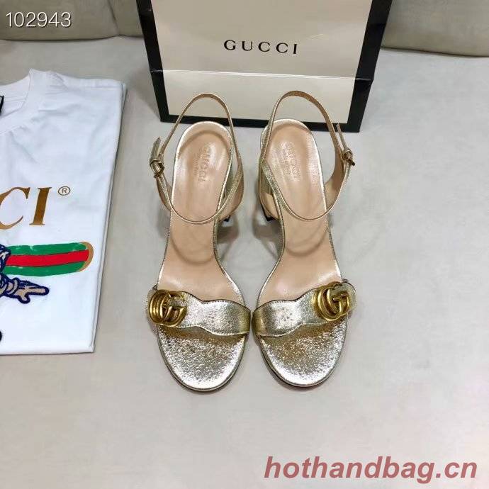 Gucci 7CM High Heels Shoes GG1557BL-1