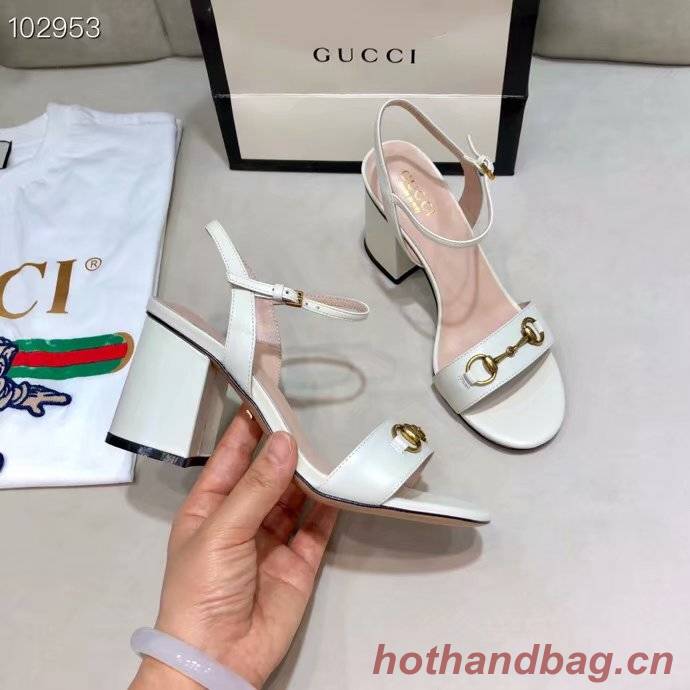 Gucci 7CM High Heels Shoes GG1557BL-3