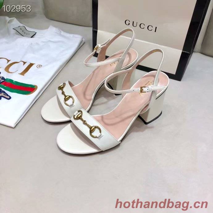 Gucci 7CM High Heels Shoes GG1557BL-3