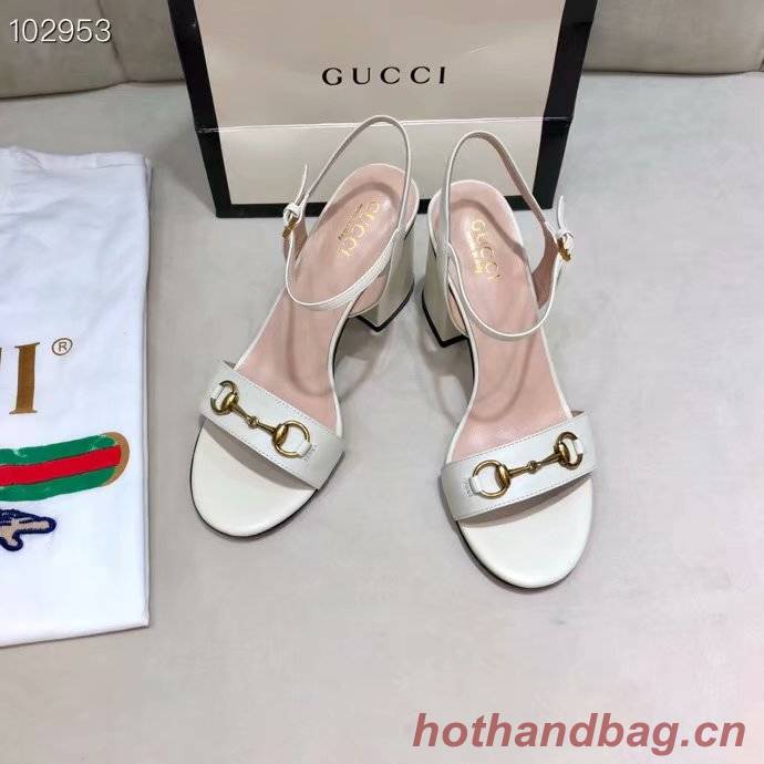 Gucci 7CM High Heels Shoes GG1557BL-3