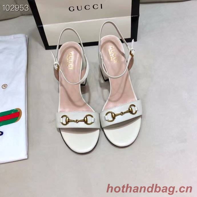 Gucci 7CM High Heels Shoes GG1557BL-3