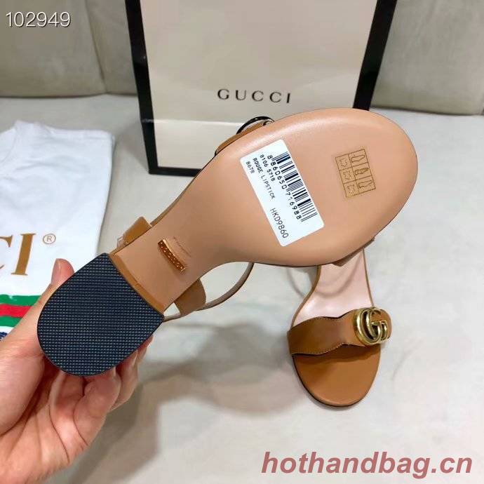 Gucci 7CM High Heels Shoes GG1557BL-4