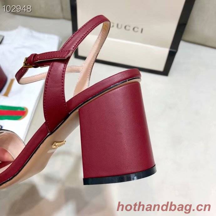 Gucci 7CM High Heels Shoes GG1557BL-5