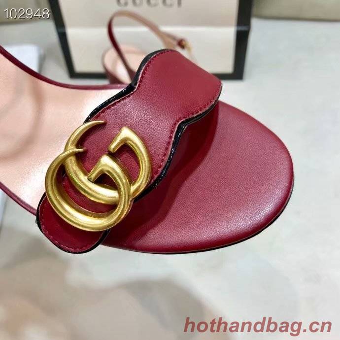 Gucci 7CM High Heels Shoes GG1557BL-5