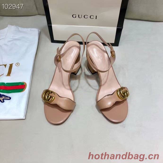 Gucci 7CM High Heels Shoes GG1557BL-6