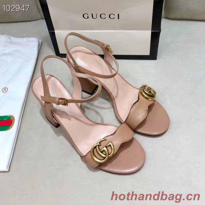 Gucci 7CM High Heels Shoes GG1557BL-6