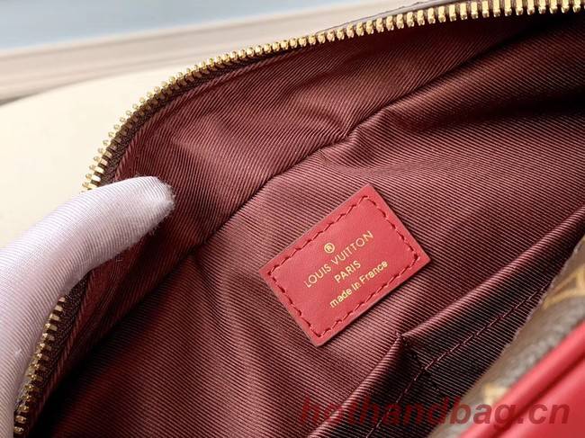 Louis vuitton original monogram canvas Shoulder Bag M51478 red