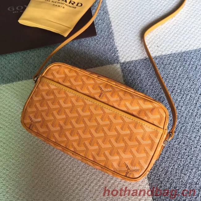 Goyard Calfskin Leather Shoulder Bag 6788 Yellow