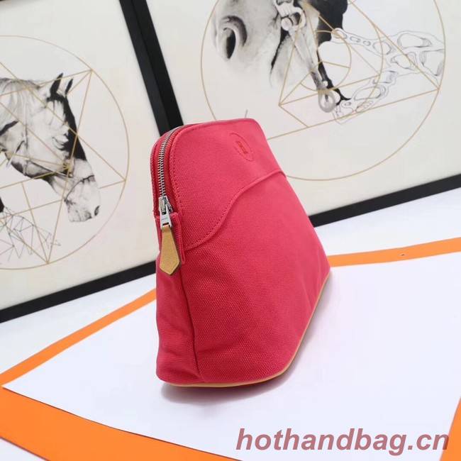 Hermes Cosmetic Bag H3699 Red