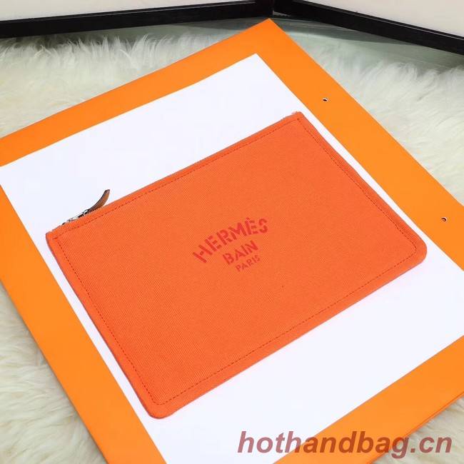 Hermes Cosmetic Bag H3700 Orange