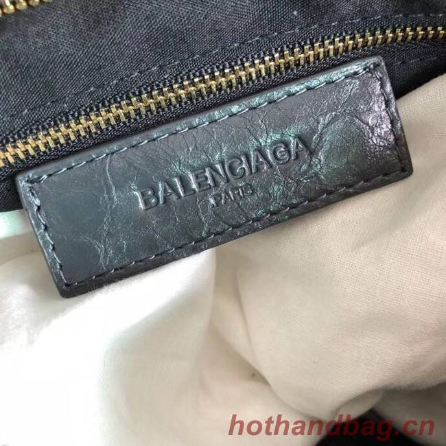 Balenciaga The City Handbag Calf leather 382569 grey