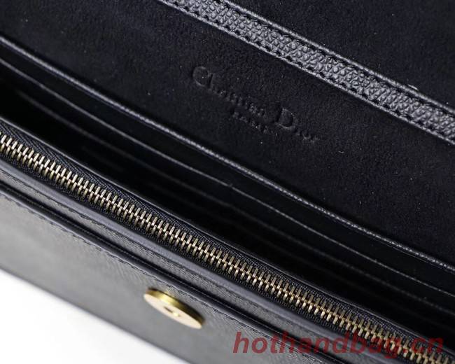 Dior SADDLE DIOR OBLIQUE Chain Clutch bag S5614 black