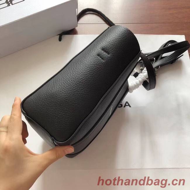 Balenciaga Original Leather Mini Shopper Bag 6696 Black