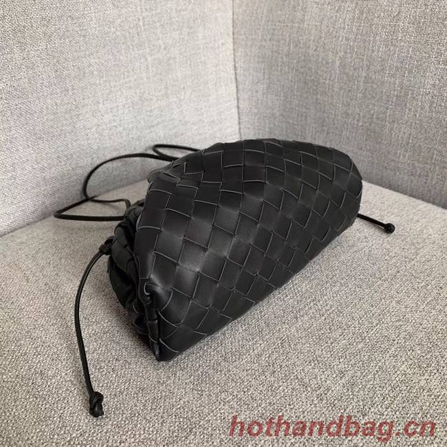 Bottega Veneta Sheepskin Weaving Original Leather BV3693 Black