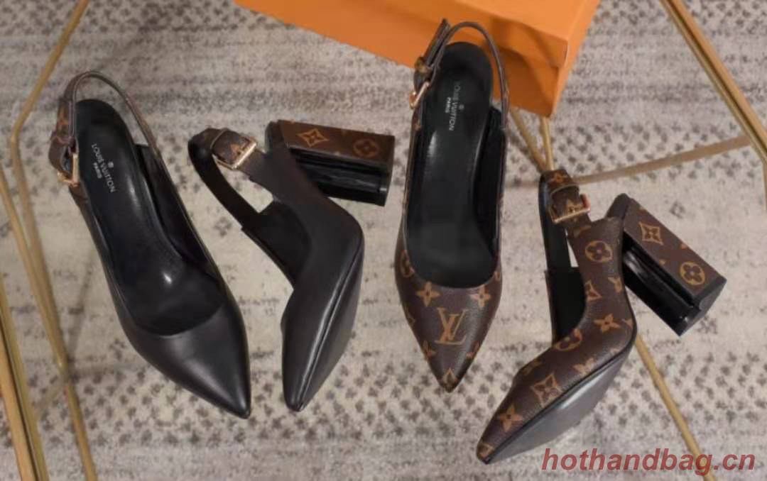 Louis Vuitton Matchmake Slingback Pump Shoes 1A5LHQ