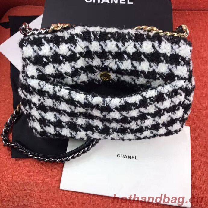 Chanel Original Flap Bags Houndstooth A3269 Black&White