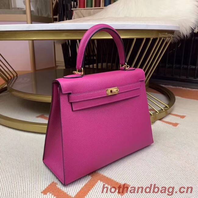 Hermes original Kelly Epsom Leather KL32 rose